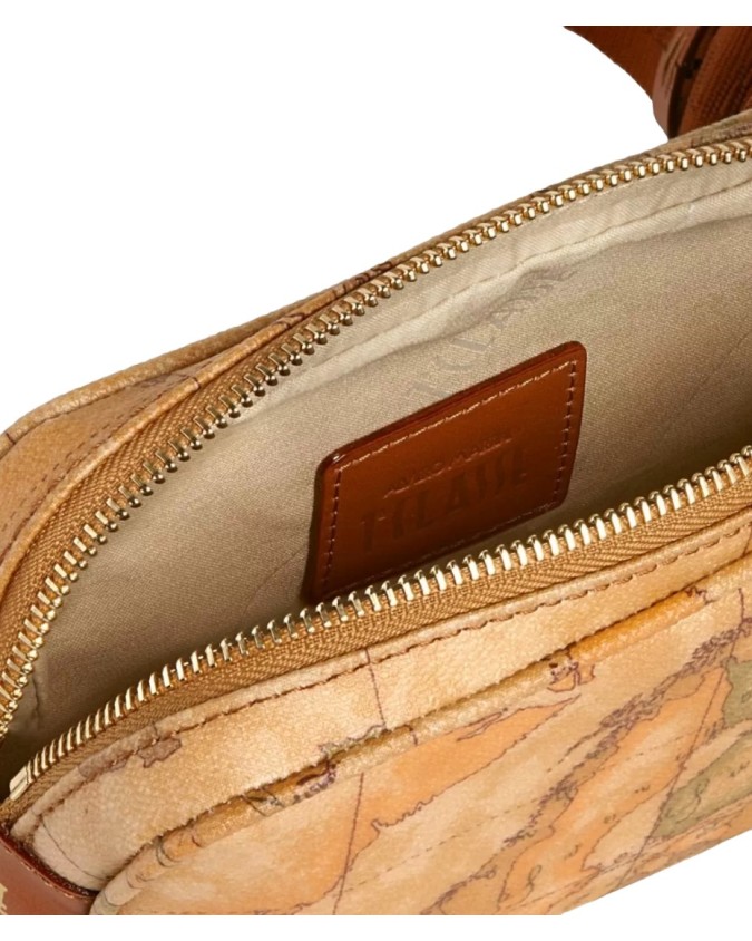 Alviero Martini Prima Classe - Marsupio con cintura a nastro Geo Classic