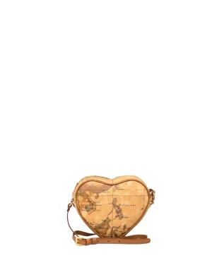  Alviero Martini Prima Classe - Mini borsa tracolla a cuore con