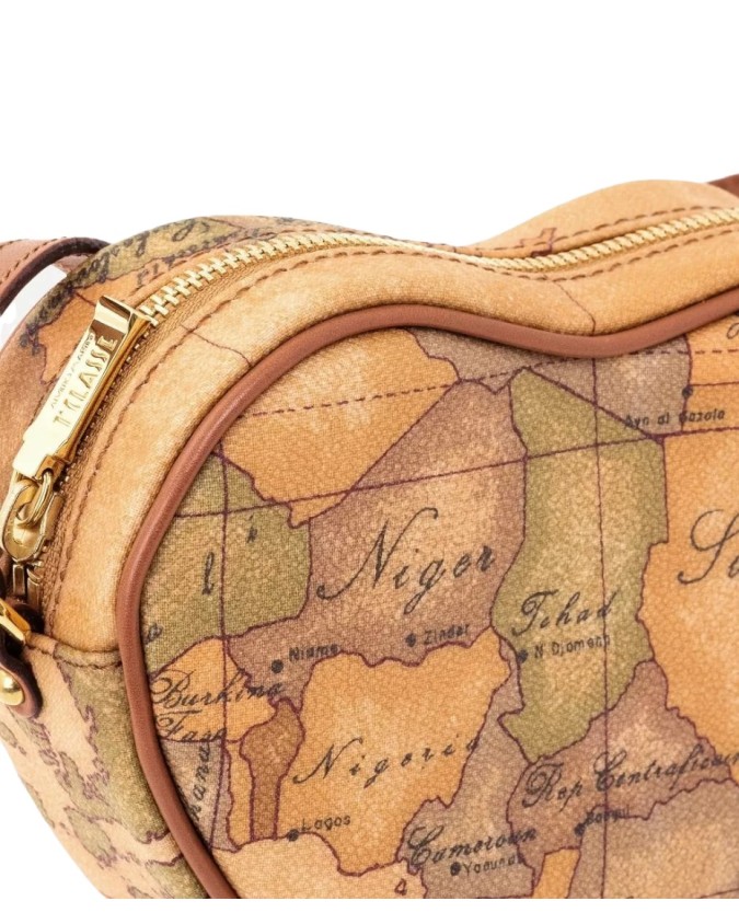  Alviero Martini Prima Classe - Mini borsa tracolla a cuore con