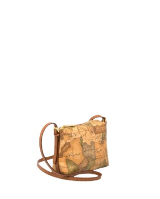 Alviero Martini Prima Classe -  Borsa mini a tracolla in tessuto stampato Geo Classic 2