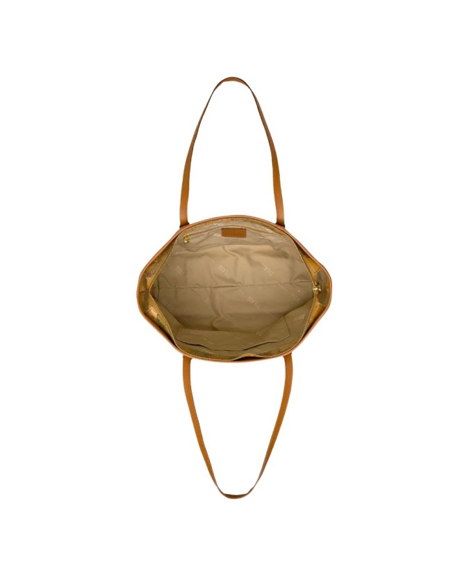 Alviero Martini Prima Classe - Borsa Shopping Grande in Tessuto Geo Classic