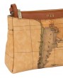 Alviero Martini Prima Classe - Borsa a tracolla grande stampa Geo Classic