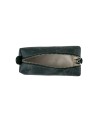 Alviero Martini Prima Classe - Astuccio in tessuto stampato con cartina geografica Geo Black