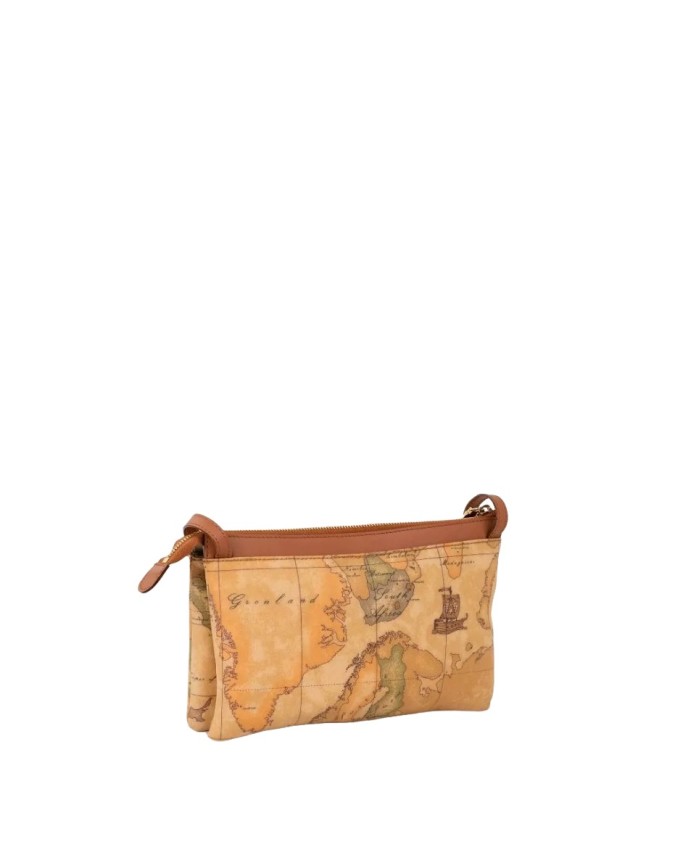 Alviero Martini Prima Classe - Borsa a tracolla media stampa Geo Classic