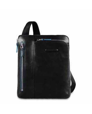 Piquadro - Borsello piatto uomo in pelle Blue Square
