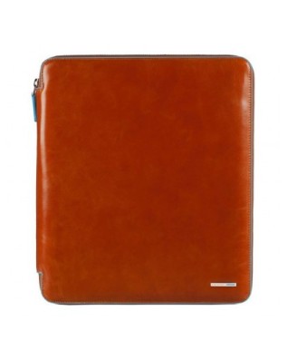 Piquadro - Portablocco sottile A4 in pelle con lampo Stationery 2