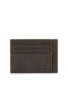 Piquadro - Bustina porta carte di credito in pelle Black Square