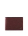 Piquadro - Portafoglio uomo con porta monete in pelle Black Square