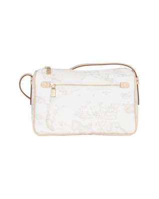 Alviero Martini Prima Classe - Borsa donna a tracolla Geo White