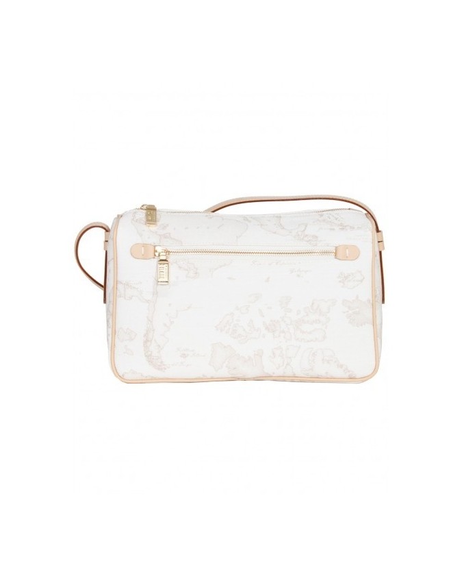 Alviero Martini Prima Classe - Borsa donna a tracolla Geo White