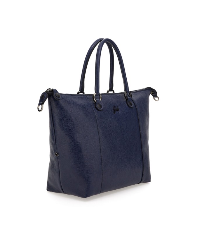 Gabs - Borsa Piatta G3 Plus Tg L in pelle Ruga Black