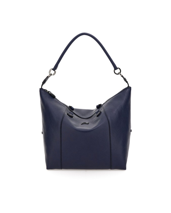 Gabs - Borsa Piatta G3 Plus Tg L in pelle Ruga Black