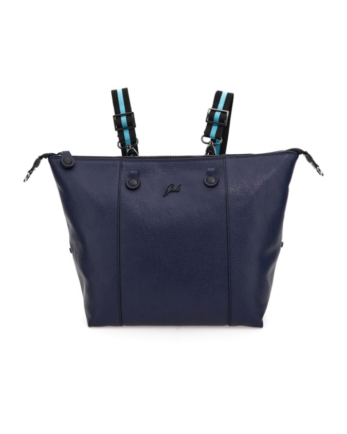Gabs - Borsa Piatta G3 Plus Tg L in pelle Ruga Black