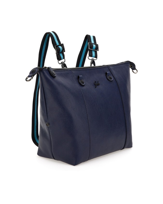 Gabs - Borsa Piatta G3 Plus Tg L in pelle Ruga Black