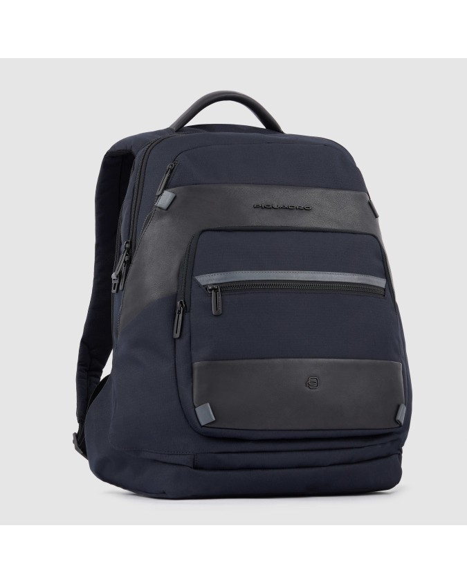 Piquadro - Zaino a due scomparti porta pc 15,6'' e porta