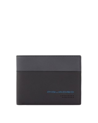 Piquadro - Portafoglio uomo in pelle con portamonete Urban