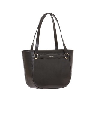 The Bridge - Borsa shopping con doppio manico in pelle Bettina 2