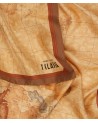 Alviero Martini Prima Classe - Sciarpa in seta stampa Geo Classic