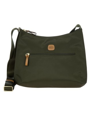  Bric's - Tracolla grande in nylon riciclato X-Collection