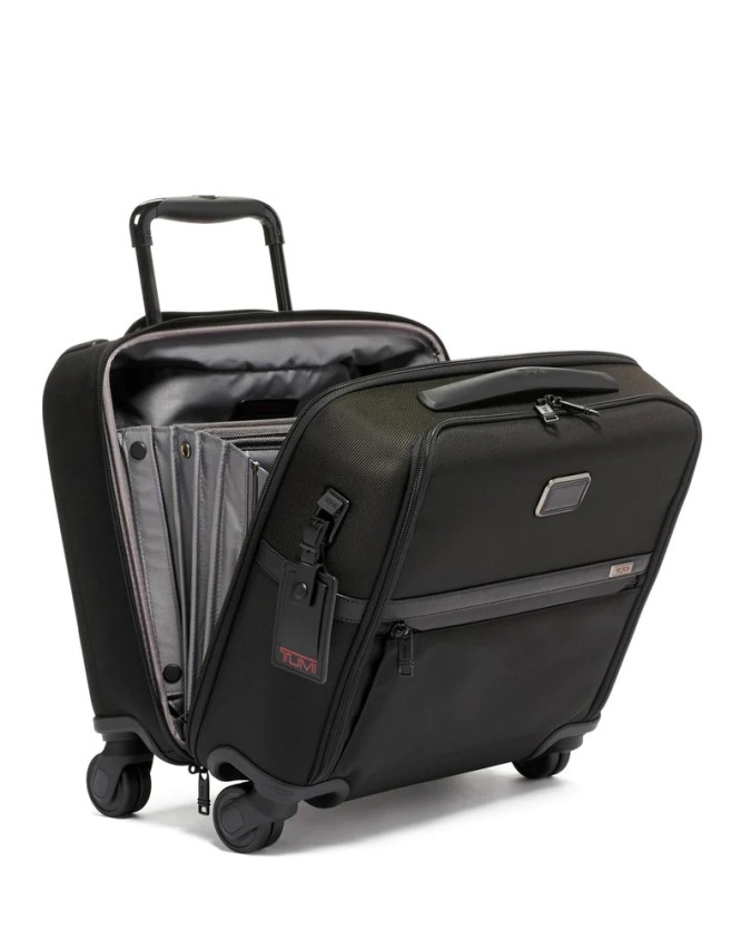 Tumi - Cartella porta pc 15'' con ruote da lavoro in nylon balistico Alpha 3