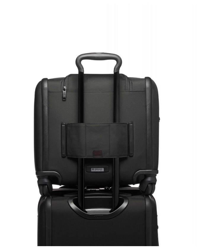 Tumi - Cartella porta pc 15'' con ruote da lavoro in nylon balistico Alpha 3