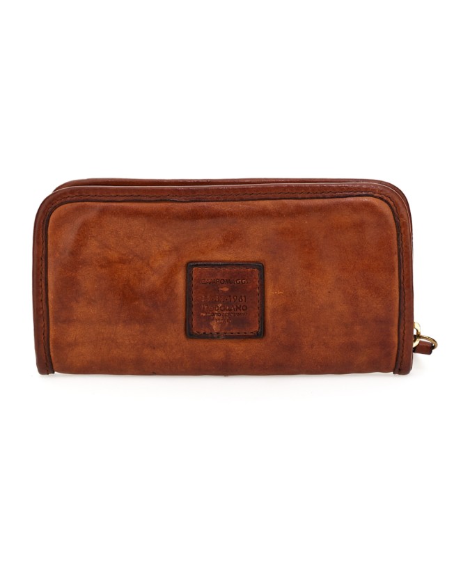 Campomaggi - Portafoglio in pelle zip around Classic