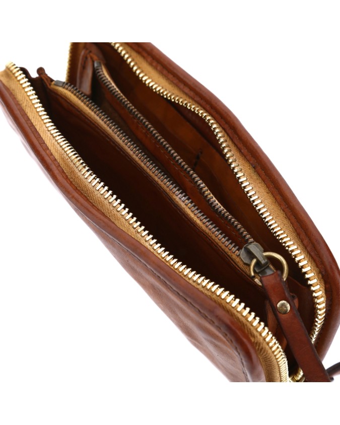  Campomaggi - Portafoglio in pelle zip around Classic