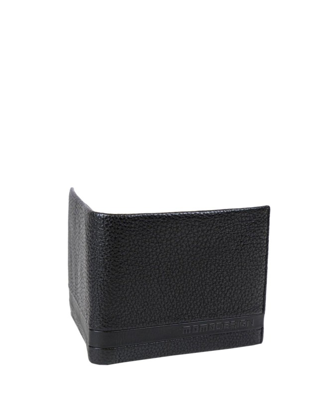 Momo Design - Portafoglio uomo in pelle con porta monete