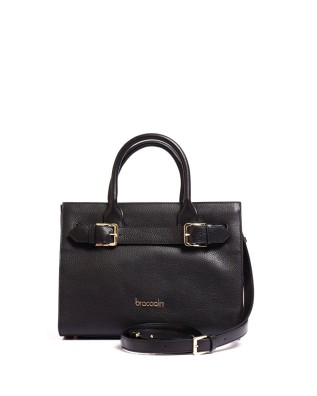 Braccialini - Borsa a mano e a tracolla in pelle Hellen