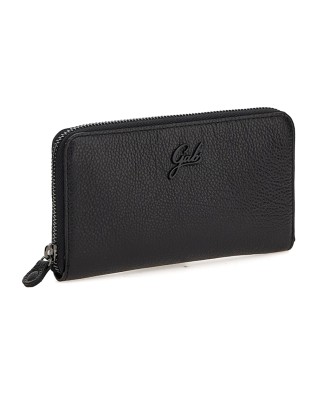 Gabs - Portafoglio donna GMoney17 in pelle ziparound Black 2