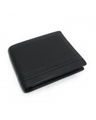 Momo Design - Portafoglio uomo in pelle piccolo con protezione RFID