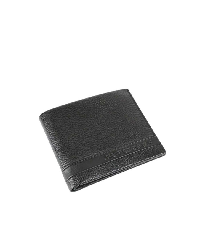 Momo Design - Portafoglio uomo in pelle dollaro con ribaltina porta documenti