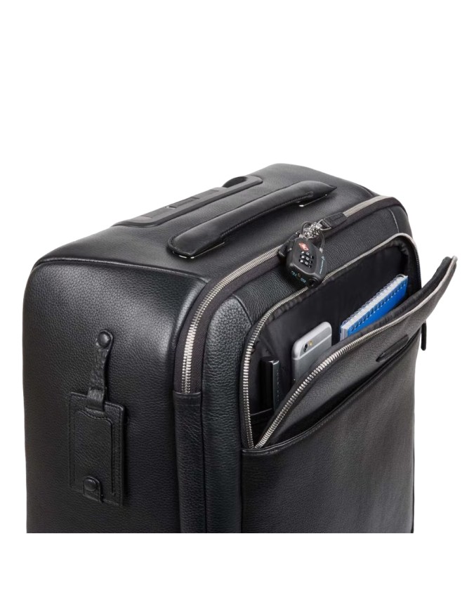 Piquadro - Trolley cabina slim a 4 ruote  porta pc 15,6'' e porta iPad Modus