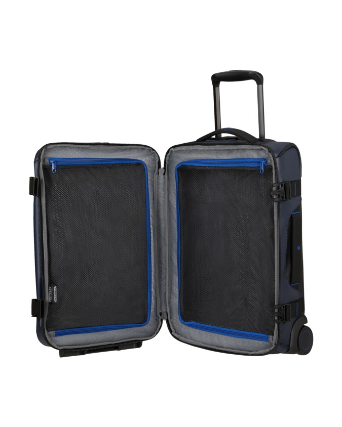 Samsonite - Borsone in tessuto riciclato con ruote a doppio comparto 55 cm Ecodiver