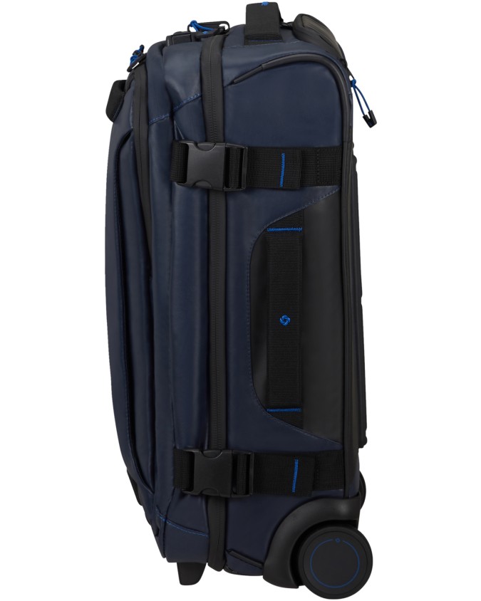 Samsonite - Borsone in tessuto riciclato con ruote a doppio comparto 55 cm Ecodiver
