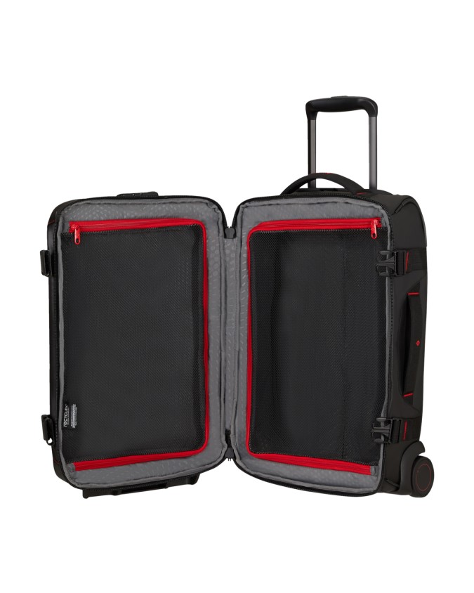 Samsonite - Borsone in tessuto riciclato con ruote a doppio comparto 55 cm Ecodiver