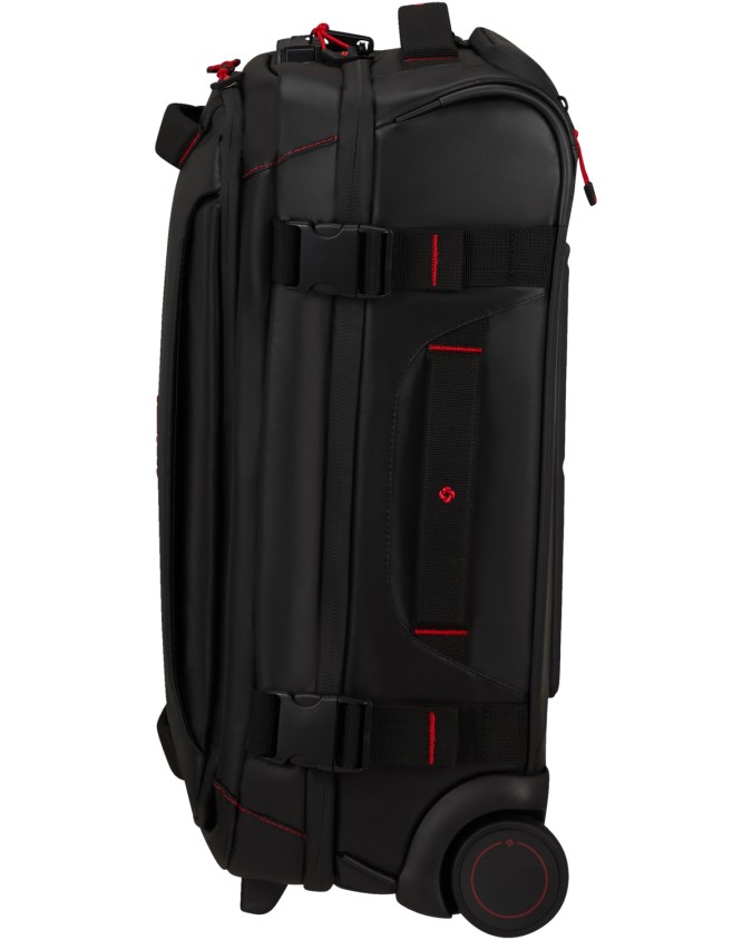 Samsonite - Borsone in tessuto riciclato con ruote a doppio comparto 55 cm Ecodiver