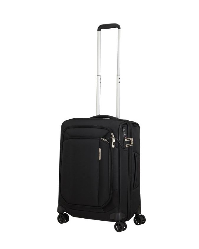 Samsonite - Trolley in tessuto riciclato espandibile 4 Ruote 55 cm Respark