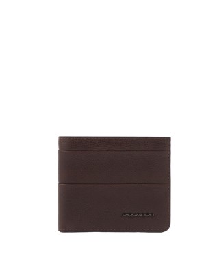 Piquadro - Portafoglio uomo in pelle con protezione RFID