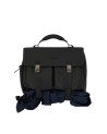 Piquadro - Cartella in pelle porta pc 15.6'' con manico singolo e tasche esterne Modus