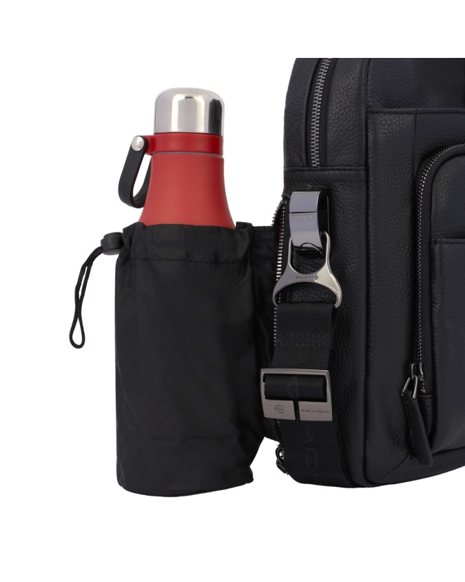 Piquadro - Cartella sottile in pelle porta pc 14'' e porta iPad®Air/Air2 a due manici Modus