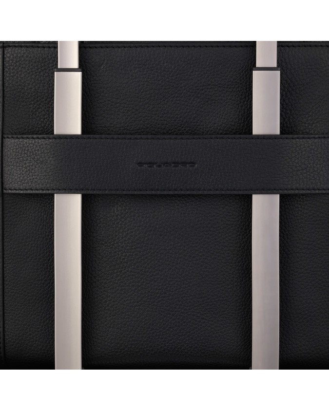 Piquadro - Cartella sottile in pelle porta pc 14'' e porta iPad®Air/Air2 a due manici Modus