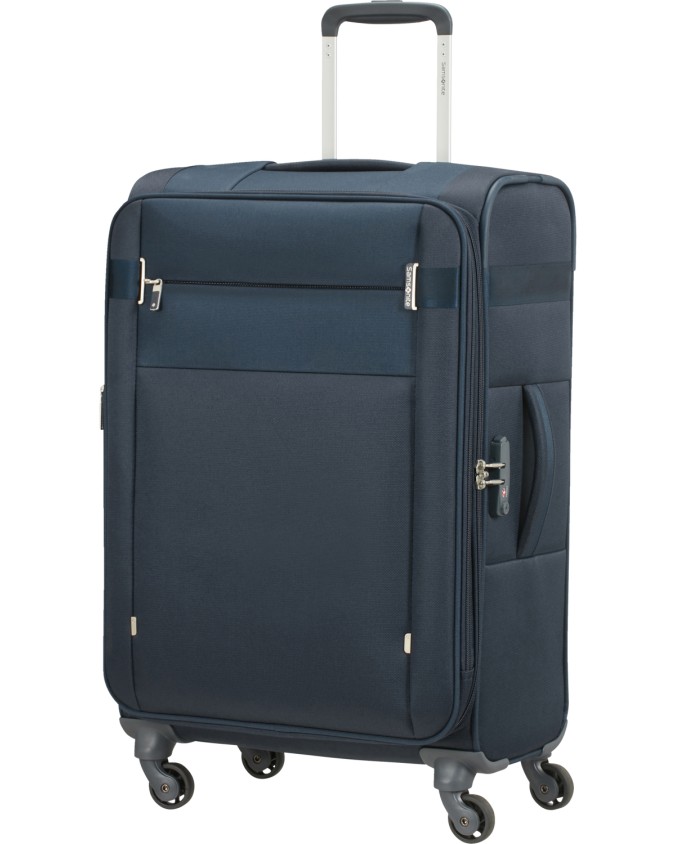 Samsonite - Trolley medio in poliestere 4 Ruote Citybeat