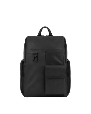  Piquadro - Zaino uomo in pelle porta pc 15'' Finn