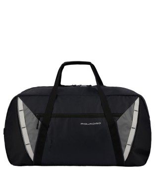Piquadro - Borsone pieghevole grande in tessuto riciclato Foldable