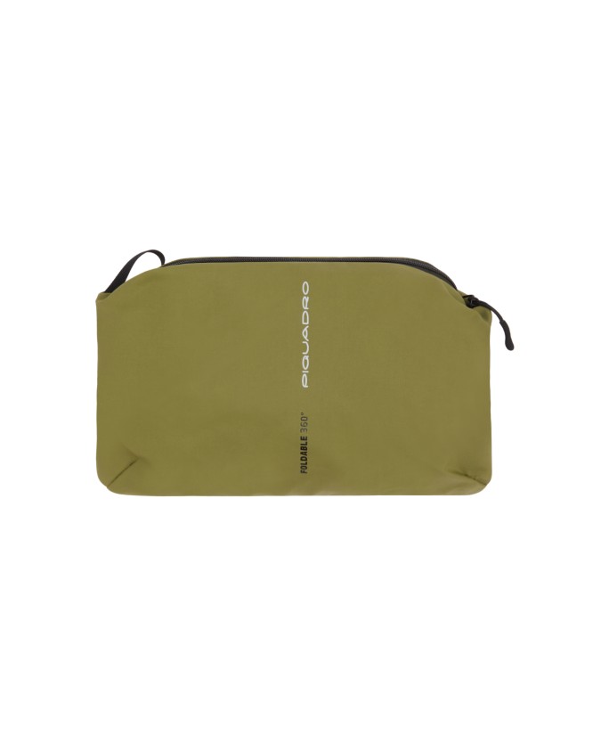 Piquadro - Borsone pieghevole grande in tessuto riciclato Foldable