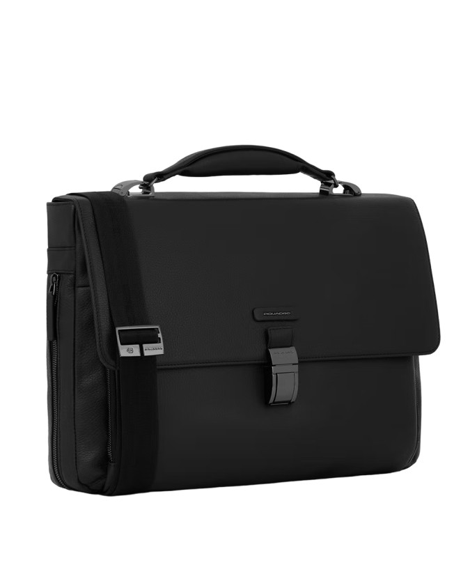 Piquadro - Cartella in pelle porta pc 15,6" espandibile Modus Special