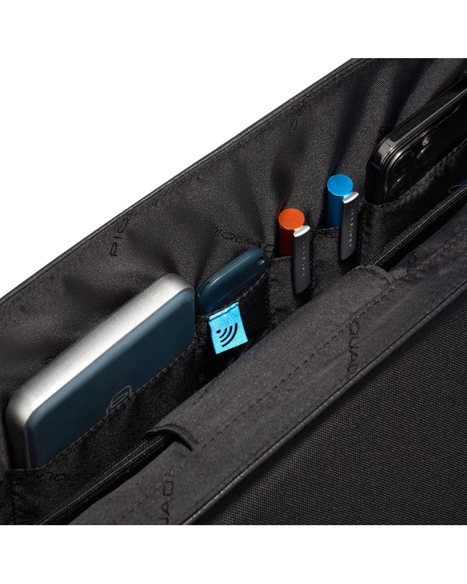 Piquadro - Cartella in pelle porta pc 15,6" espandibile Modus Special