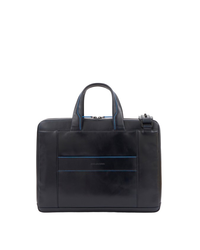 Piquadro - Cartella sottile in pelle porta pc 14" e porta iPad® B2 Revamp