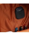 Piquadro - Nylon-Rucksack für 14-Zoll-Laptops mit wasserdichtem